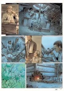 Planche couleur, Metronom', Virus psychique (T.4),  Grun