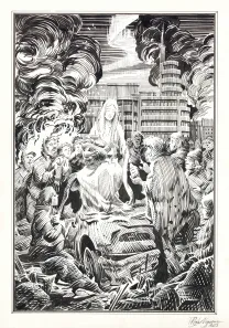 Illustration noir et blanc, OFF, Patrice Réglat-Vizzavona