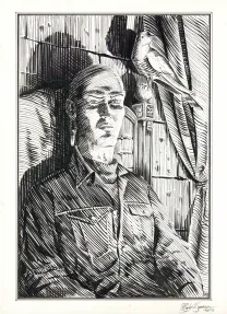 Illustration noir et blanc, OFF, Patrice Réglat-Vizzavona