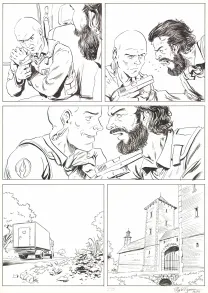 Black and white original page, OFF, Patrice Réglat-Vizzavona