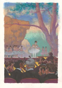 Planche couleur, Degas, La Danse de la Solitude,  Efa