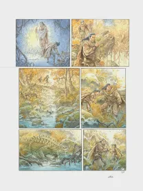 Planche couleur, Les Hautes Herbes,  Grun