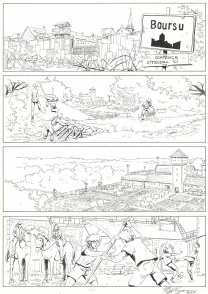 Black and white original page, OFF, Patrice Réglat-Vizzavona