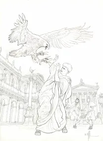 Couverture, Alix Senator, Les Aigles de sang (T.1), Thierry Démarez