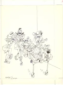 Couverture, Les Femmes en Blanc, Gai rire à tout prix (T.6), Philippe Bercovici