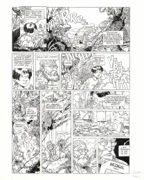 Black and white original page, Petit d'homme, Secret (T.2), Marc N'Guessan