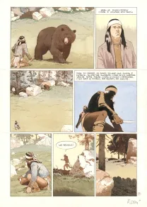 Planche couleur, Comanche Trail, Christian Rossi