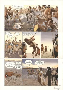Planche couleur, Comanche Trail, Christian Rossi