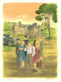 Illustration couleur, Les Temps nouveaux,  Warnauts et Raives