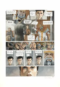 Planche couleur, Cauchon... Ou l'homme qui tua Jeanne d'Arc, Joël Parnotte