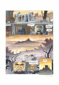 Planche couleur, Cauchon... Ou l'homme qui tua Jeanne d'Arc, Joël Parnotte