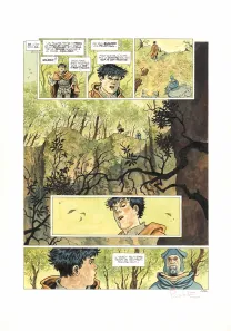 Planche couleur, Cauchon... Ou l'homme qui tua Jeanne d'Arc, Joël Parnotte
