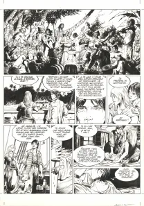 Planche noir et blanc, Ann Bonny, la louve des Caraïbes, Livre II (T.2), Franck Bonnet