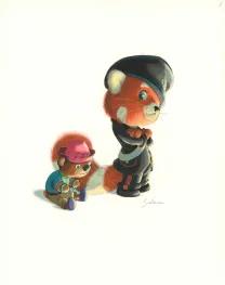 Colored illustration, On a volé doudou !, Quentin Gréban