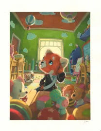 Illustration couleur, On a volé doudou !, Quentin Gréban