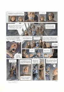 Planche couleur, Cauchon... Ou l'homme qui tua Jeanne d'Arc, Joël Parnotte