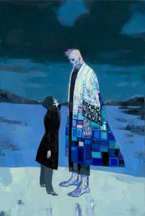 Peinture, Frankenstein, David Sala