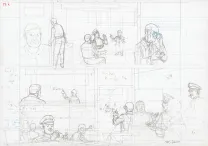 Sketch, Blake et Mortimer, Ted Benoit