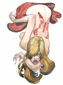Colored illustration, Yannick Corboz
