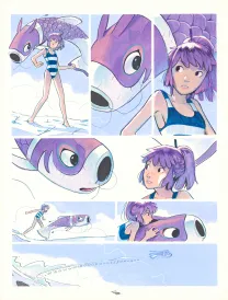 Colored original page, Maison Croa Croa, Davide Tosello