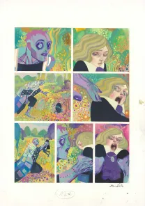 Planche couleur, Frankenstein, David Sala