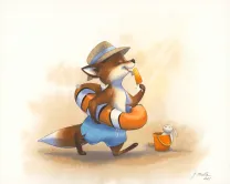 Illustration couleur, Julie Mellan
