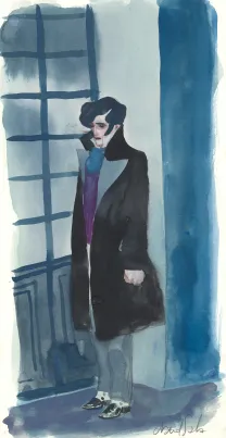Illustration couleur, Frankenstein, David Sala