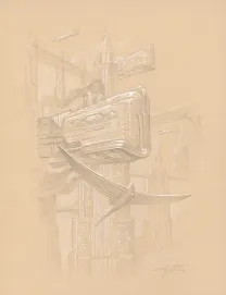 Crayonné, Steam Lines, Didier Graffet