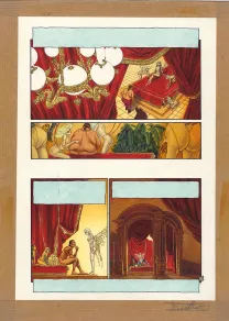Planche couleur, Fée et tendres automates, Elle (T.2), Béatrice Tillier
