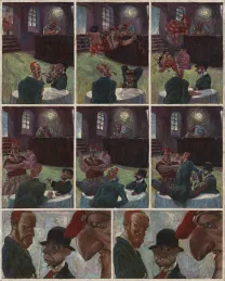 Planche couleur, Le Bordel des muses, Au Moulin-Rouge (T.1), Gradimir Smudja