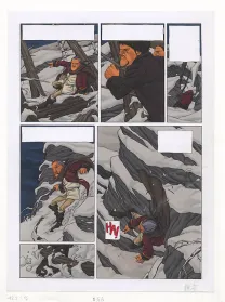 Planche couleur, Le Marteau des sorcières, Warul (T.1), Jean-Christophe Thibert