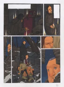 Planche couleur, Le Marteau des sorcières, Warul (T.1), Jean-Christophe Thibert