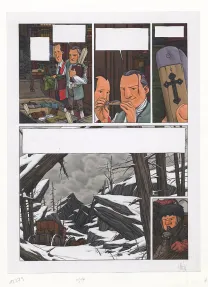 Planche couleur, Le Marteau des sorcières, Warul (T.1), Jean-Christophe Thibert