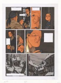 Planche couleur, Le Marteau des sorcières, Warul (T.1), Jean-Christophe Thibert