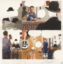 Planche couleur, Monsieur Khol, Emmanuel Moynot