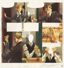 Planche couleur, Monsieur Khol, Emmanuel Moynot