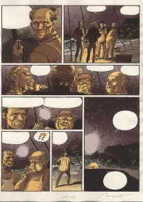 Colored original page, Vieux fou !, Le retour du vieux fou (T.2), Emmanuel Moynot