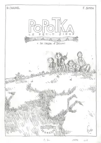 Sketch, Popotka le petit sioux, La leçon d'Iktomi (T.1), Fred Simon