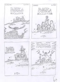 Crayonné, Popotka le petit sioux, La leçon d'Iktomi (T.1), Fred Simon