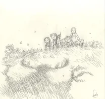 Crayonné, Popotka le petit sioux, La leçon d'Iktomi (T.1), Fred Simon