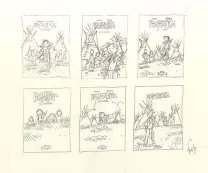 Crayonné, Popotka le petit sioux, La leçon d'Iktomi (T.1), Fred Simon