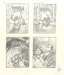 Crayonné, Popotka le petit sioux, Wendigo (T.2), Fred Simon