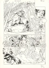Planche noir et blanc, Kookaburra Universe, Le secret du sniper (T.1), Nicolas Mitric