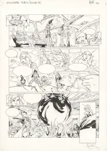 Planche noir et blanc, Kookaburra, Système Ragnarok (T.4), Nicolas Mitric