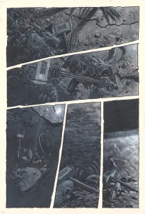 Planche noir et blanc, Warhammer, Tooth and Claim (T.3), Adrian Smith