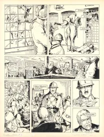 Planche noir et blanc, Louis la Guigne, Un automne à Berlin (T.3), Jean-Paul Dethorey