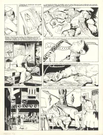 Planche noir et blanc, Louis la Guigne, Charleston (T.6), Jean-Paul Dethorey