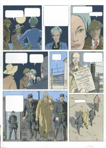 Planche couleur, Louis la Guigne, Les parias (T.12), Jean-Paul Dethorey