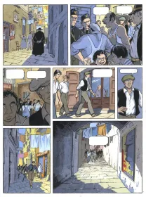 Planche couleur, Louis la Guigne, Lo zio (T.13), Jean-Paul Dethorey