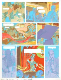 Color layout, Louis la Guigne, Moulin Rouge (T.2), Jean-Paul Dethorey